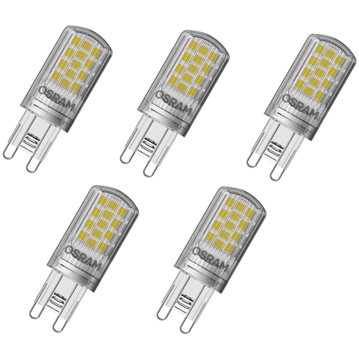 Ledvance Parathom G9 stiftpære, 2700K, 4,2W, 5 stk