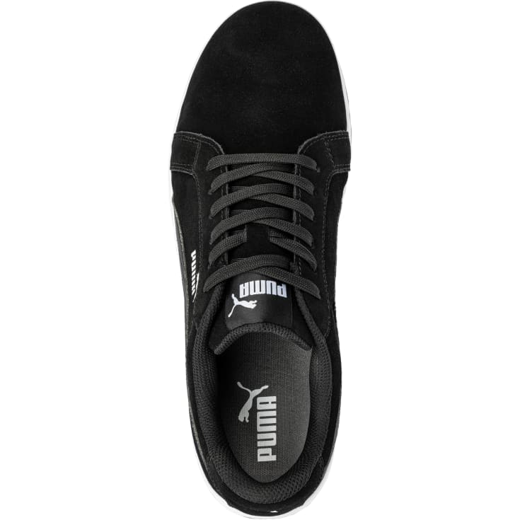 PUMA Iconic Mocka-skyddsskor, S1P, svart, storlek 38