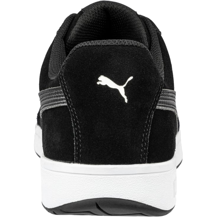 PUMA Iconic Mocka-skyddsskor, S1P, svart, storlek 38