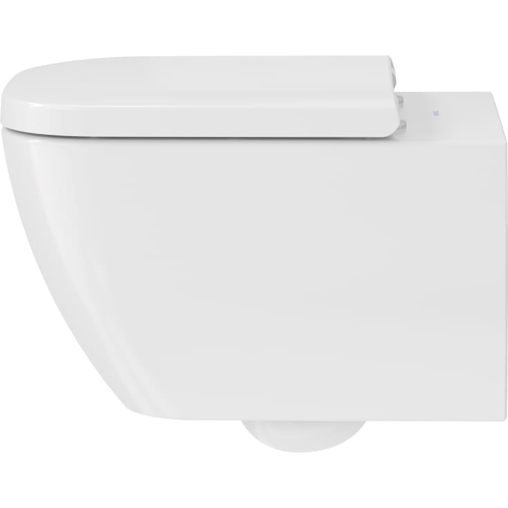 Duravit Happy D2 vägghängd toalett, utan spolkant, vit