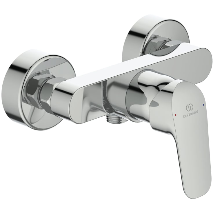 10 stk Ideal Standard Ceraflex brusearmatur, krom