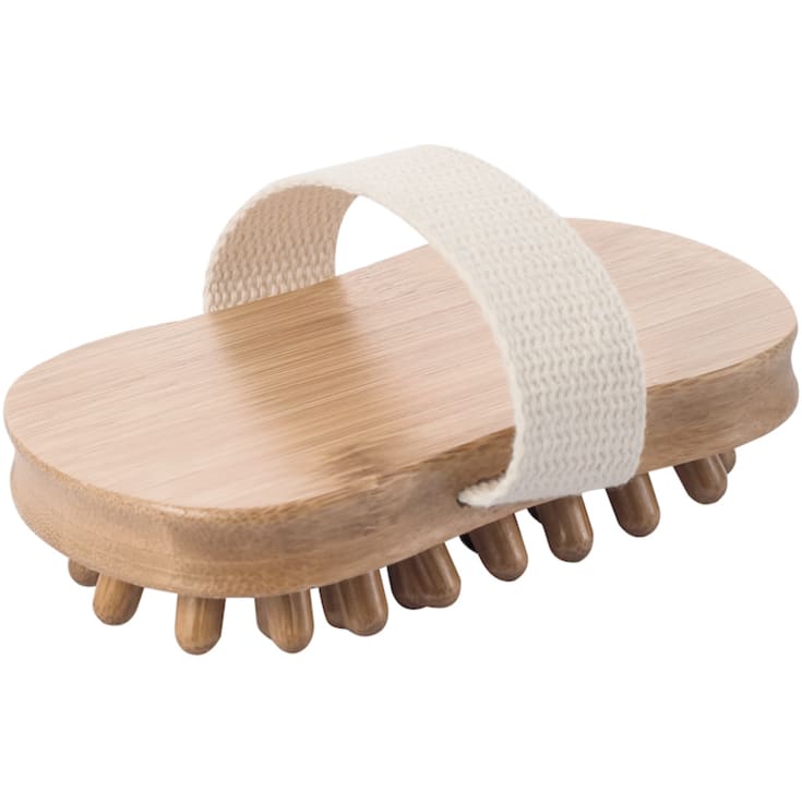 Massageborste, bambu