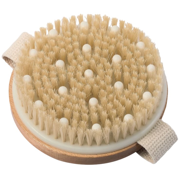 Massageborste, bambu
