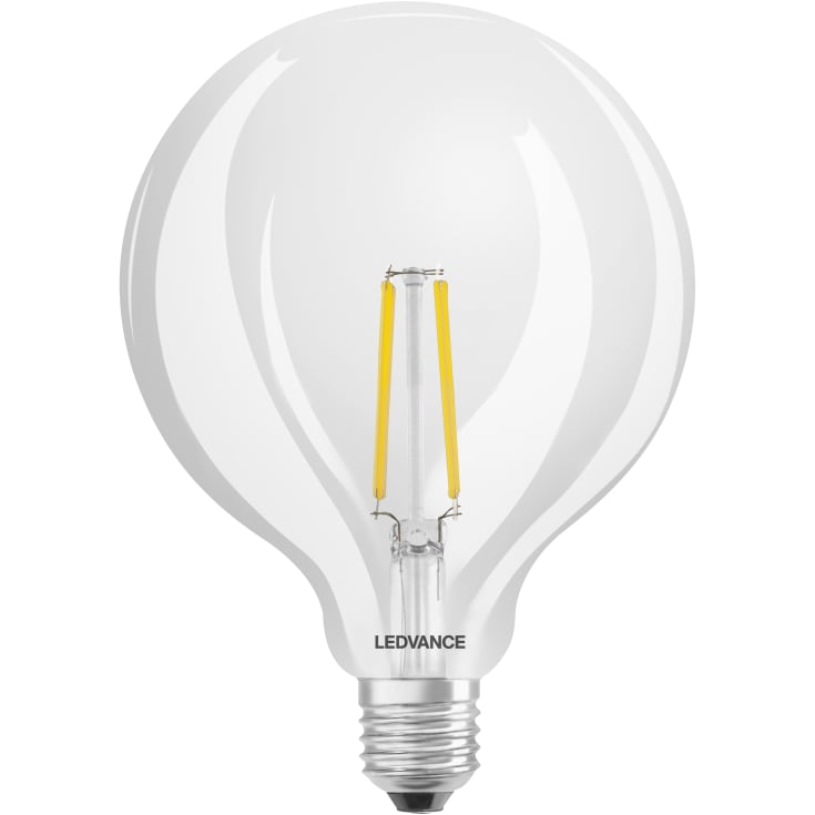 Ledvance Smart+ Wifi E27 globepære, hvit lysfarge, klar