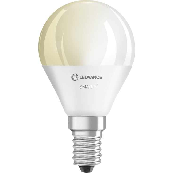 Ledvance Smart+ Wifi E14 kronepære, hvid lysfarve, 4,9W, 1-pak