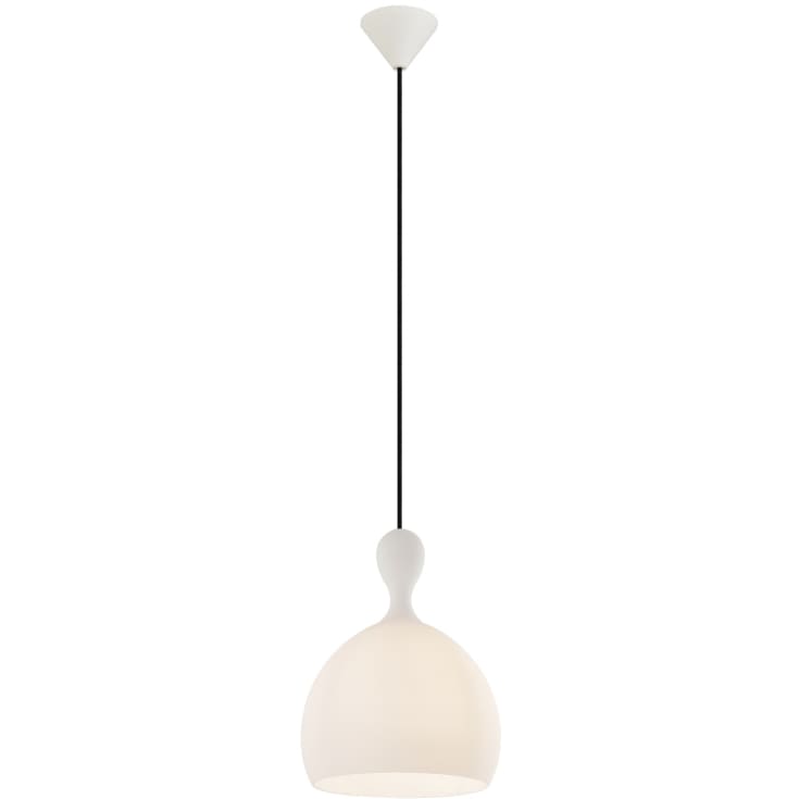 Halo Design Dueodde pendellampe, opal/glass, Ø24 cm
