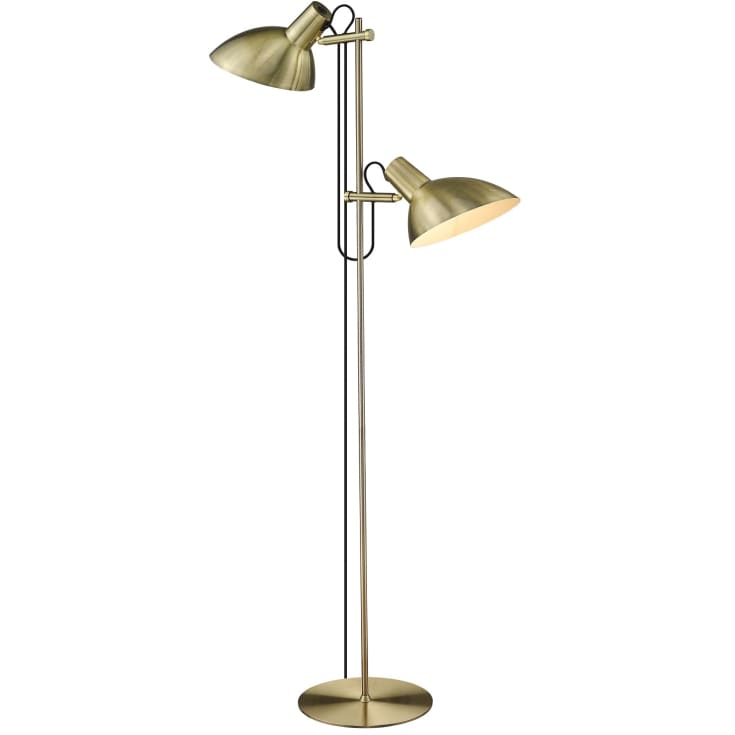 Halo Design Metropole gulvlampe 2, messing