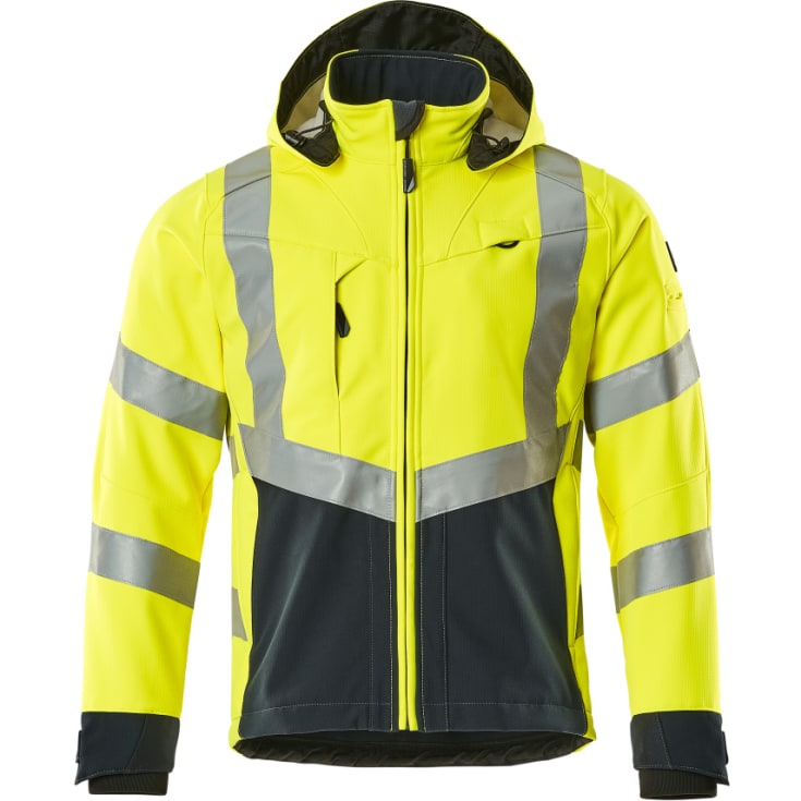 Mascot softshell jakke 15502, mørk marine str. L
