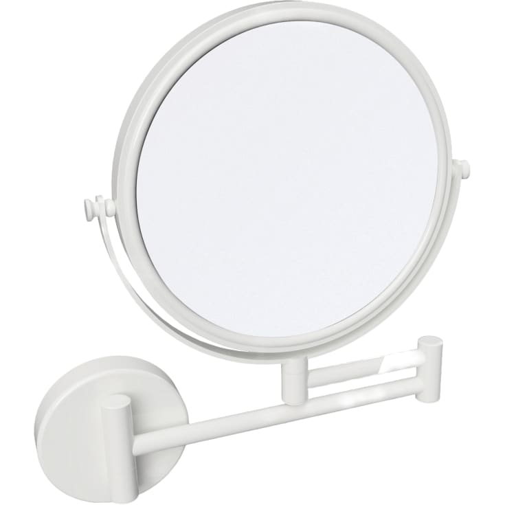 Kriss kosmetikspeil, Ø20 cm, hvit