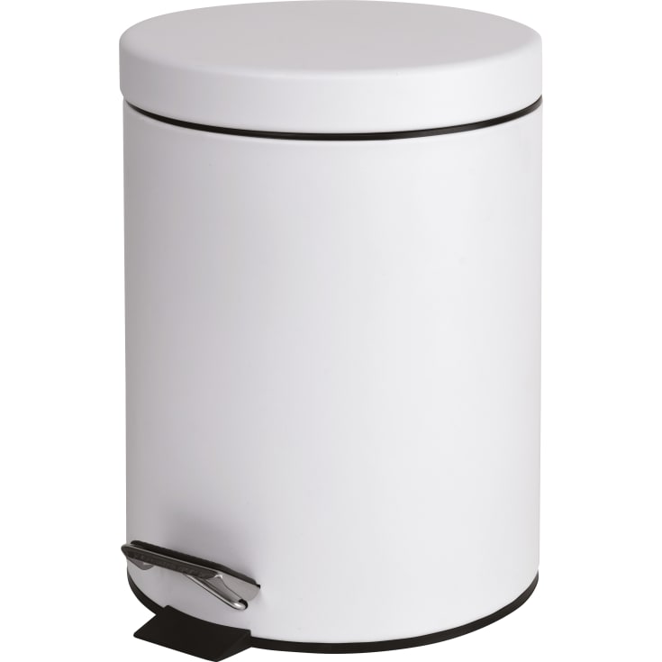Kriss Simple papperskorg, 5 liter, vit