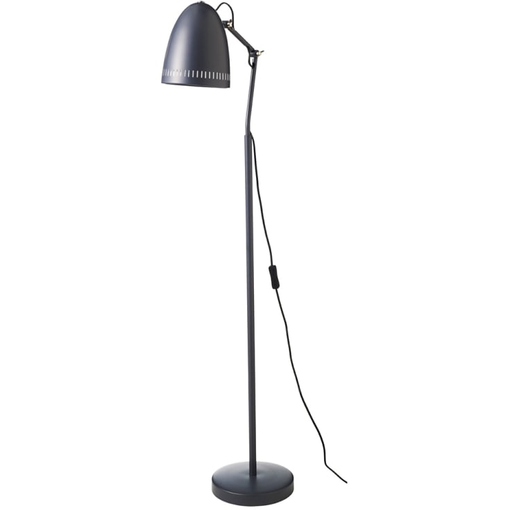 Superliving Dynamo golvlampa, svart