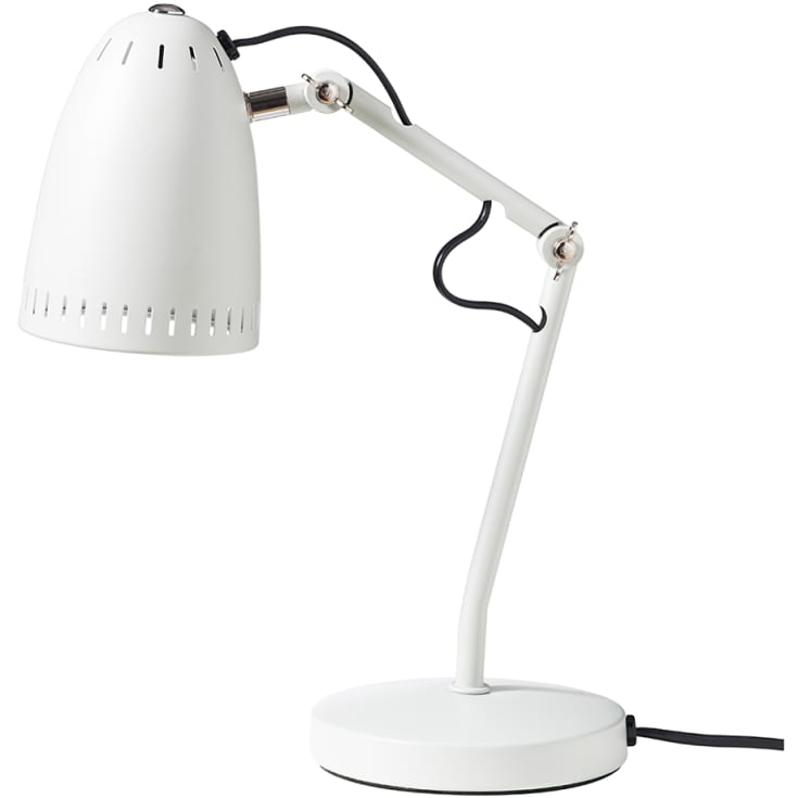 Superliving Dynamo bordlampe, hvid