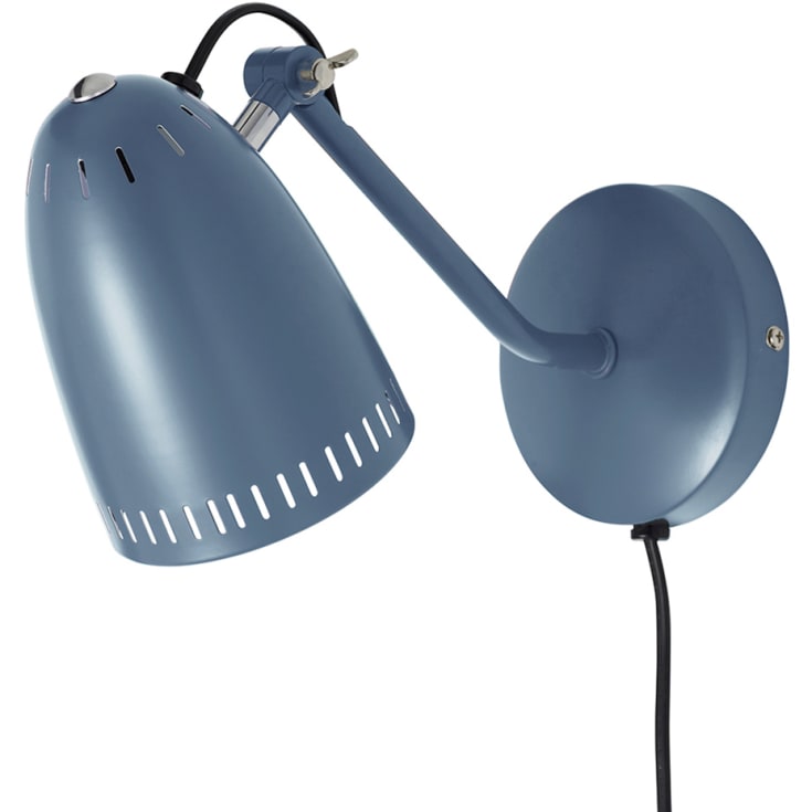Superliving Dynamo vegglampe, matt blå