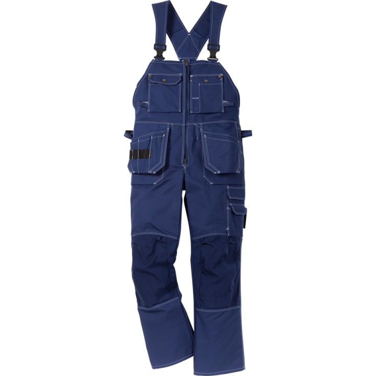 Kansas overall 100310-541, 100 % bomull, marinblå, storlek D96