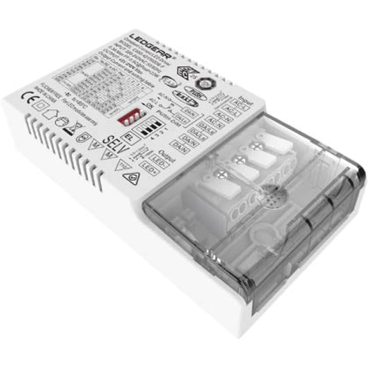 LED-driver 10W-24W, 250-600mA, Dali-2/Push, dimbar