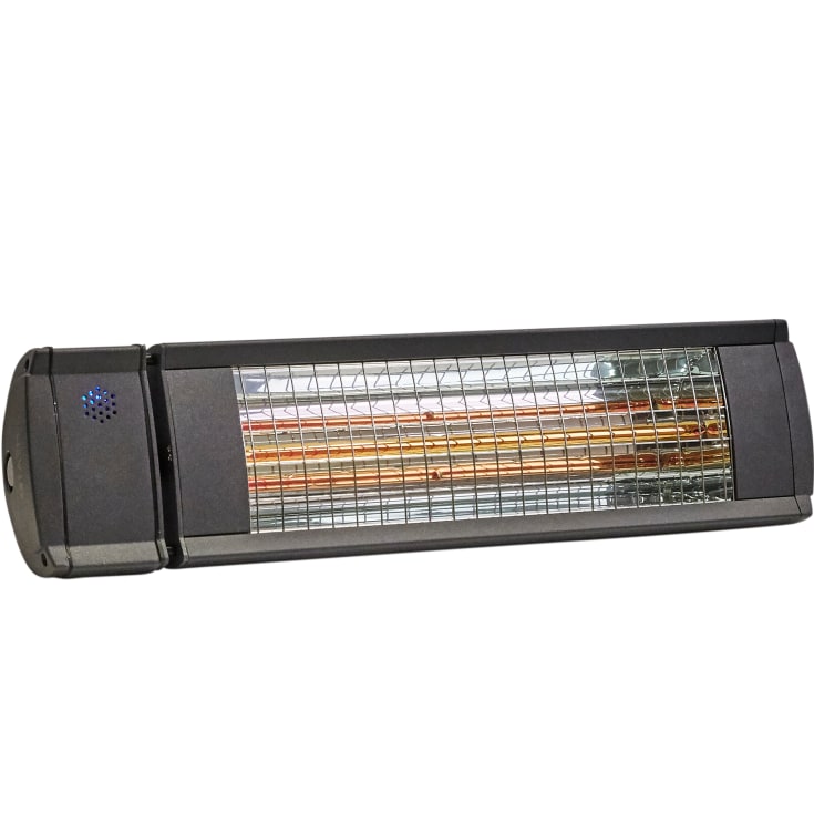 Heat1 Eco High-Line terrassvärmare, infraröd, 2000W, antracit