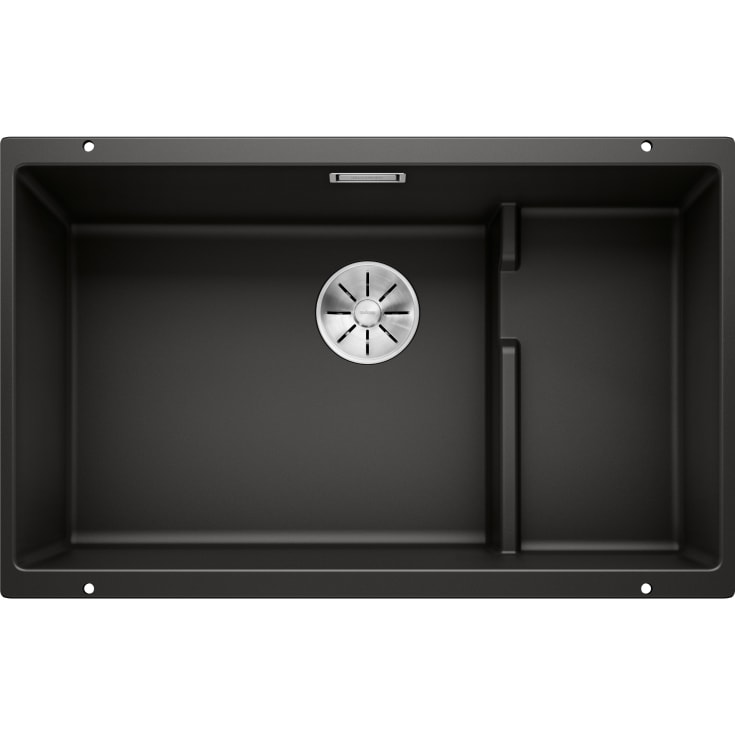 Blanco Subline 700-U level UXI kjøkkenvask, 73x46cm, sort