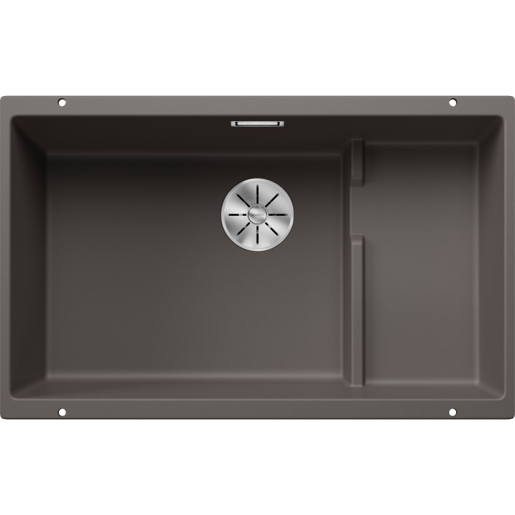 Blanco Subline 700-U Level UXI diskbänk, 73x46 cm, grå