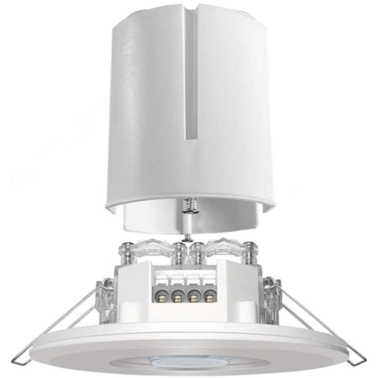 Tilstedeværelsessensor PD-FLAT 360/8 BMS FM DALI-2 hvit