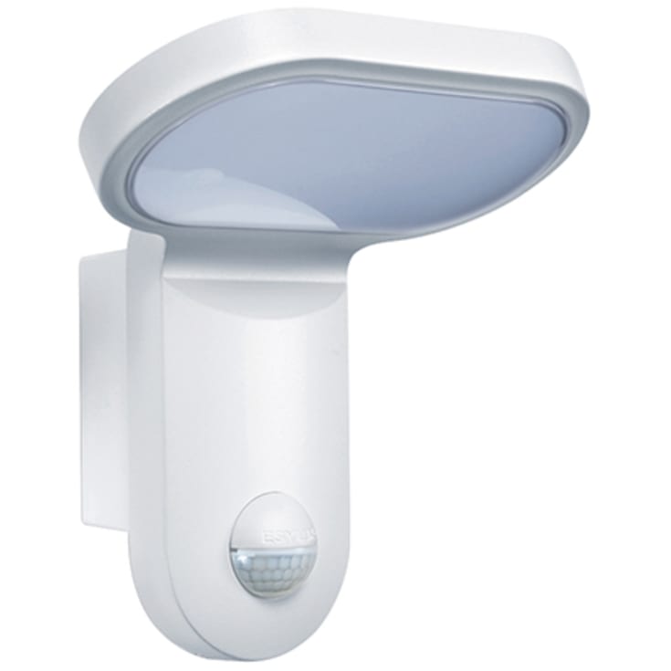 AOL vegglampe 17W 850 med Sensor 200°, IP55, hvit