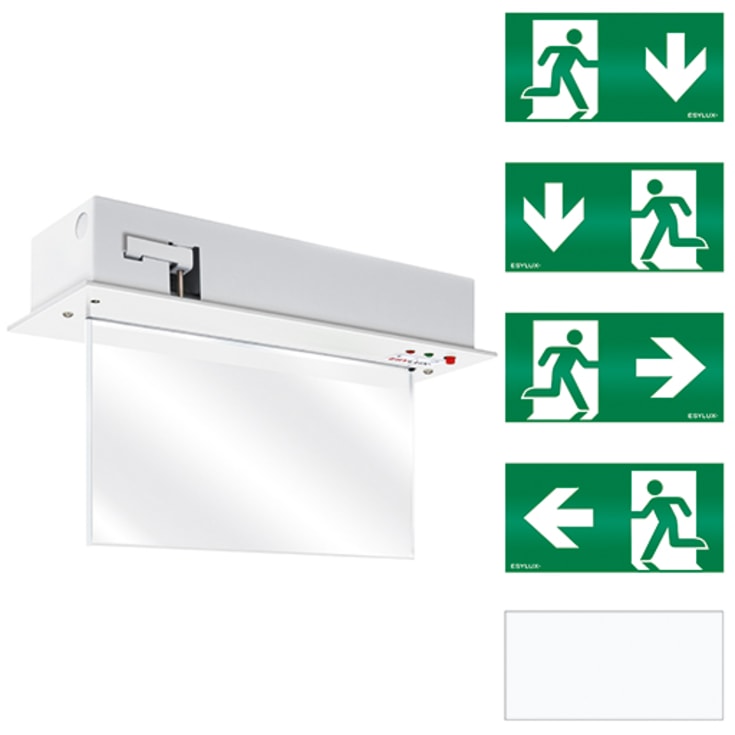 Nødlys SLC 3t 25m IR SC/C, for tak