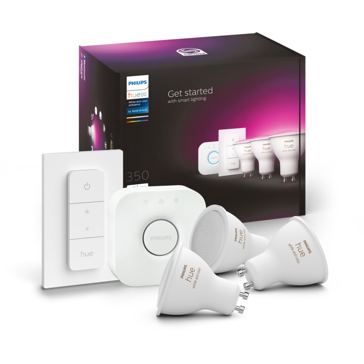 Philips Hue White Color Ambiance GU10 starter kit