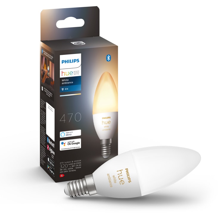 Philips Hue White Ambiance E14 kronljuslampa, 1-pack