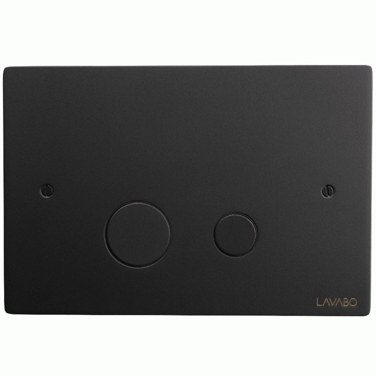 Lavabo Luna betjeningsplate, matt sort