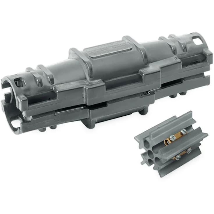 Raytech Koblingsboks med gel 180x60x60 mm, med klemme, 5x2,5-10 mm²