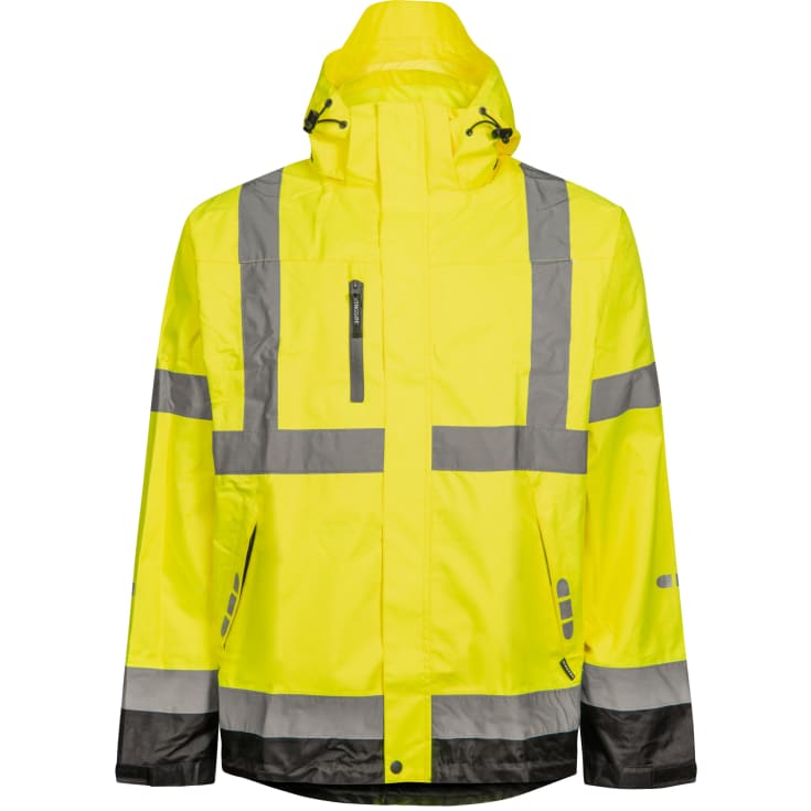 Jakke hi viz gul/svart s