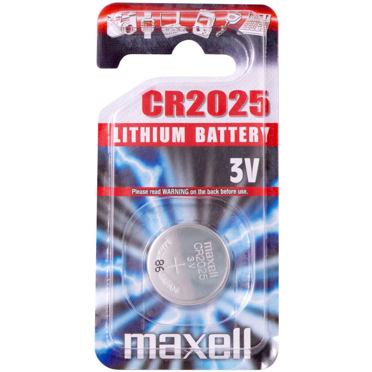 Maxell CR2025 batteri, 1 st.