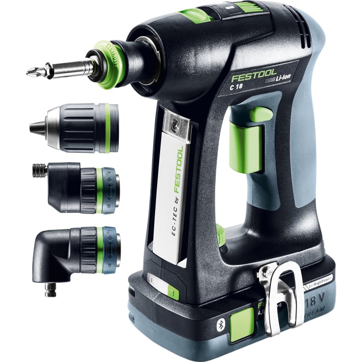 Festool C 18 HPC 4,0 I-set bore-/skruemaskine
