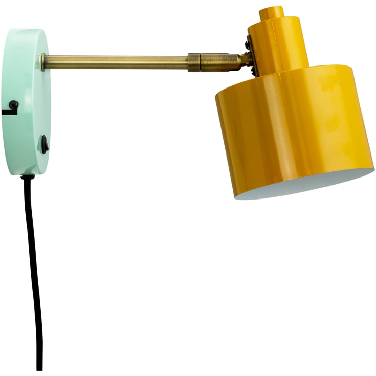Dyberg Larsen Ocean vegglampe, gul