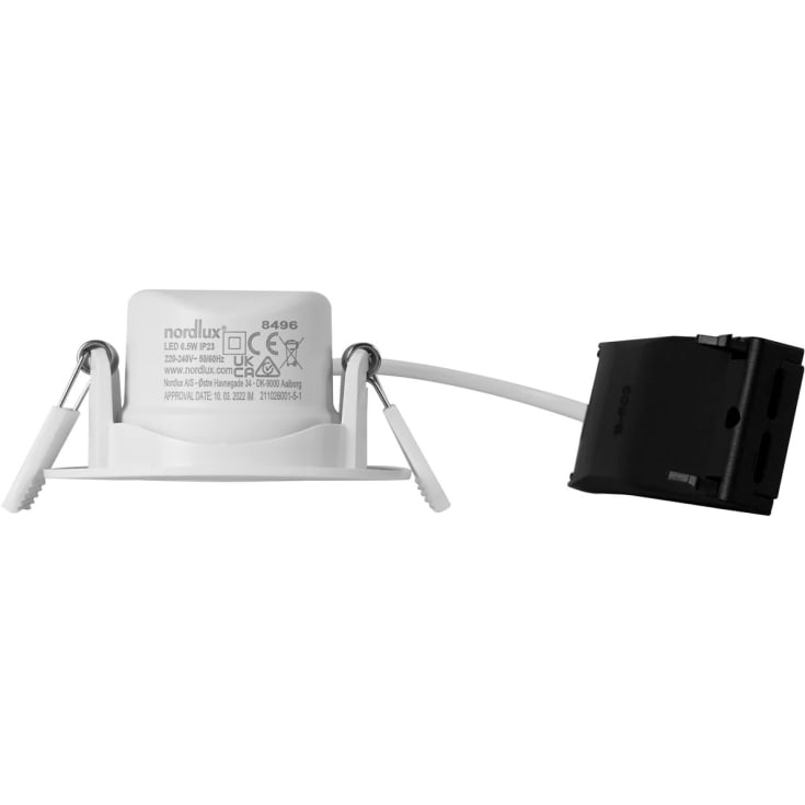 Nordlux Roar Kip downlight, hvit