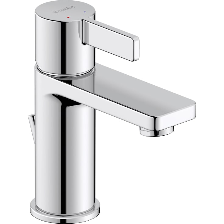 Duravit D-Neo servantbatteri small, krom