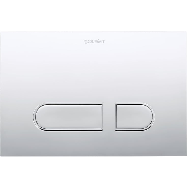 Duravit A1 betjeningsplate, krom