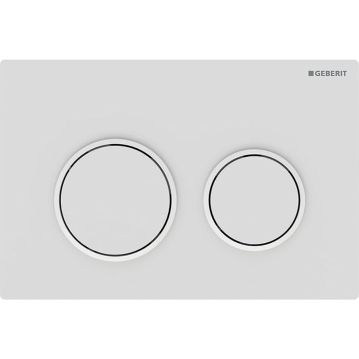 Geberit Omega 20 spolplatta, matt vit