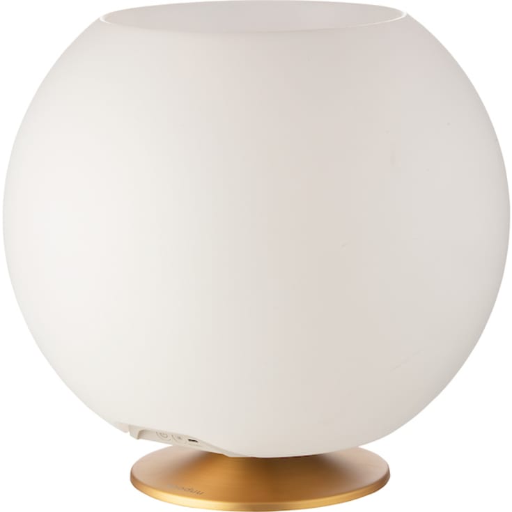 Kooduu Sphere vinkøler m/lys og højtaler, messing