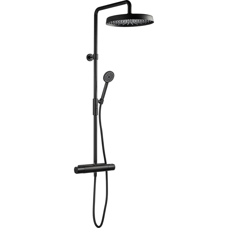 Tapwell ARM7200-160 duschset, matt svart
