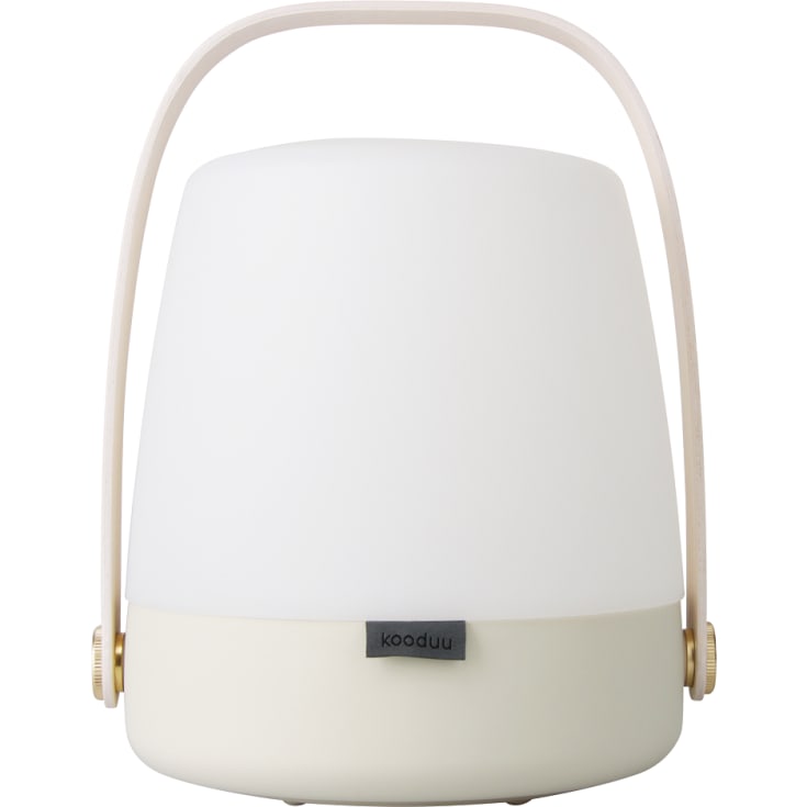 Kooduu Lite Up genopladelig lampe, beige