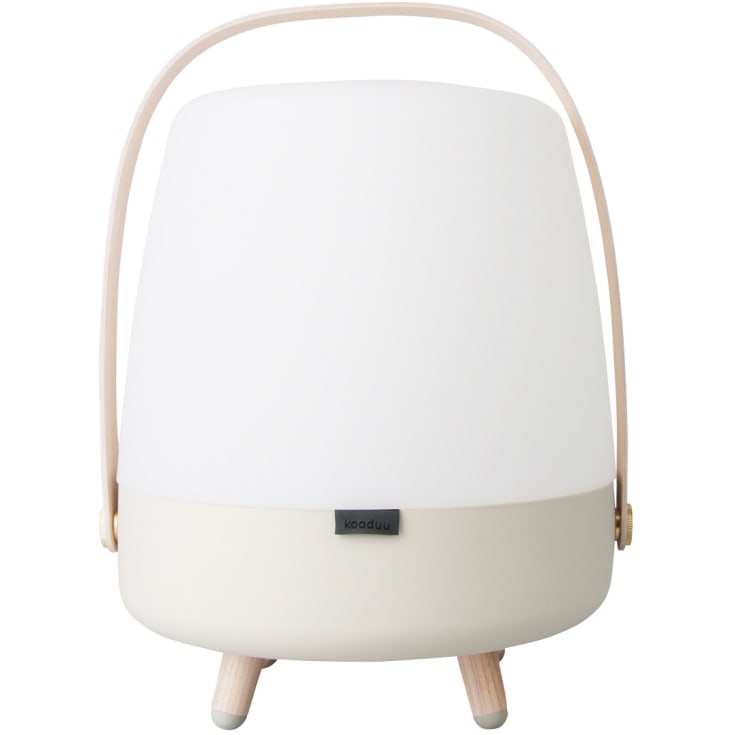 Kooduu Lite Up Play uppladningsbar lampa med högtalare, beige