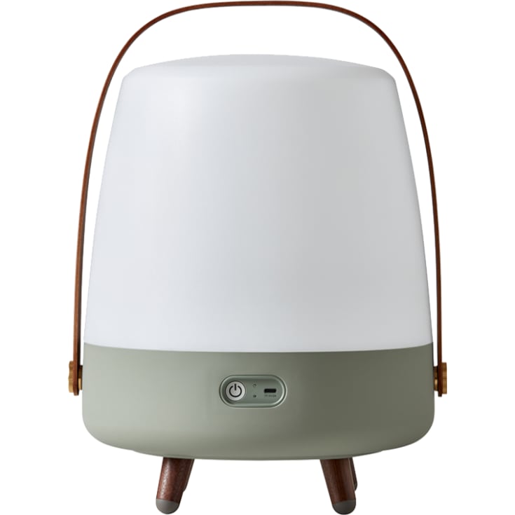 Kooduu Lite Up Play genopladelig lampe med højtaler, grøn