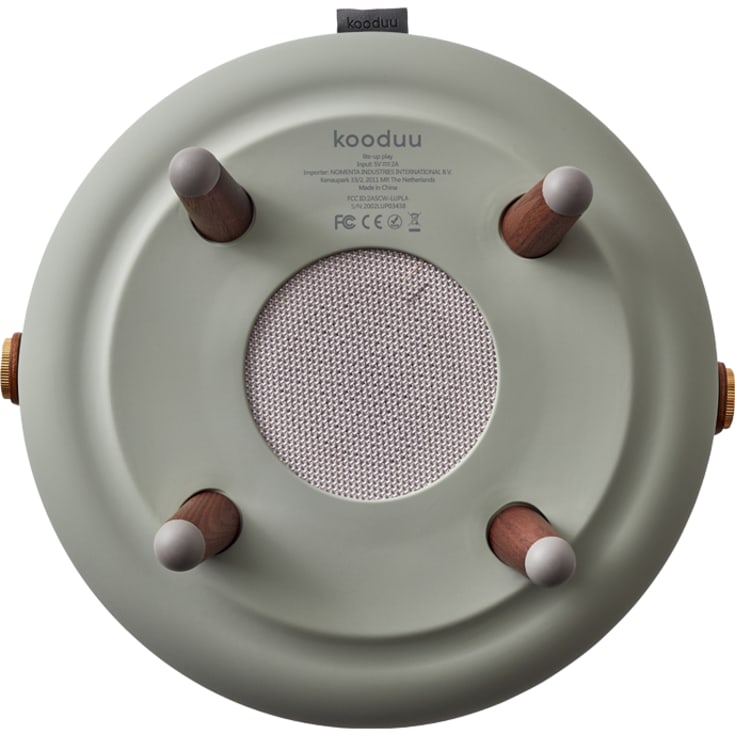 Kooduu Lite Up Play genopladelig lampe med højtaler, grøn