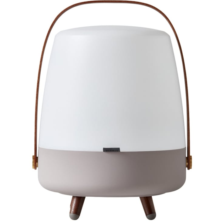 Kooduu Lite Up Play genopladelig lampe med højtaler, brun