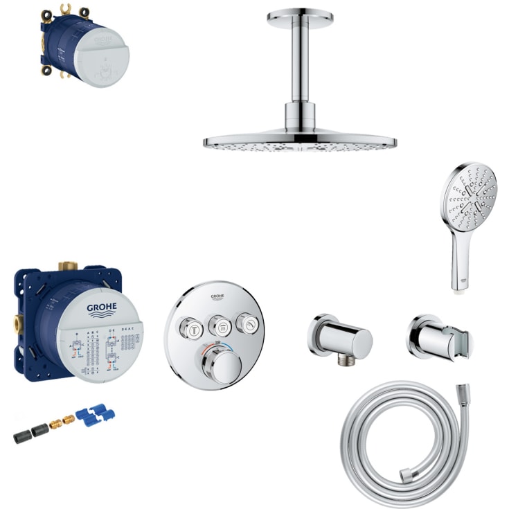 Grohe Grohtherm SmartControl 310 brusesæt, krom