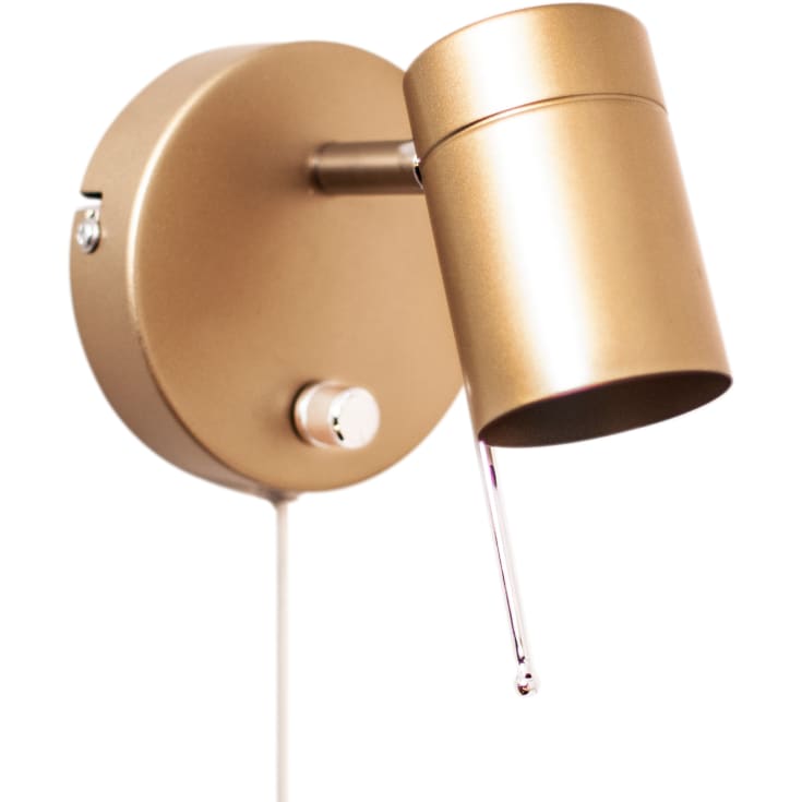Correct Væglampe GU10 Ø11cm m/dæmp, guld