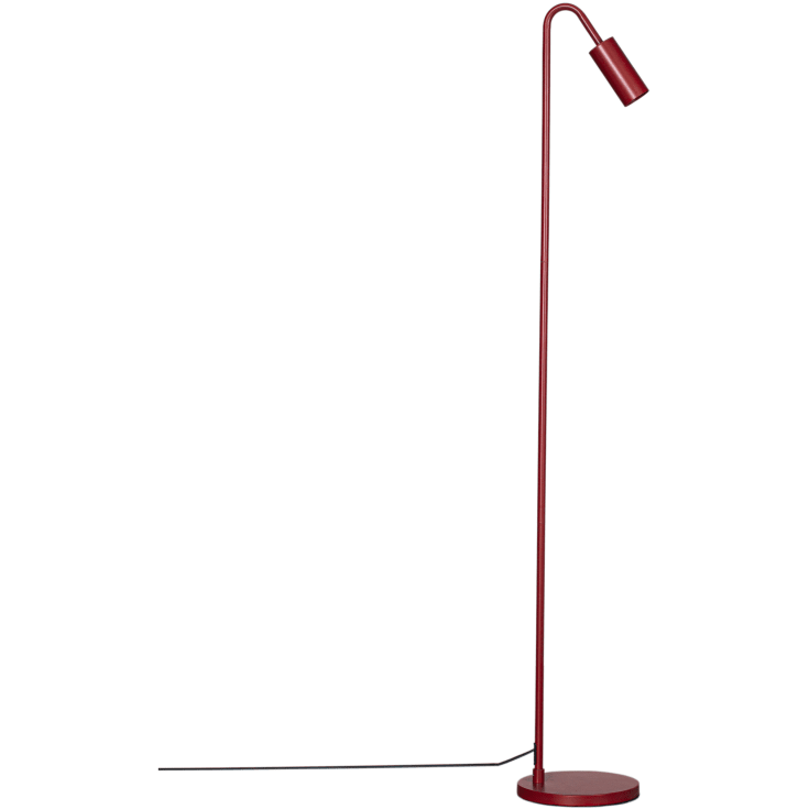 Curve Gulvlampe GU10 H146cm, rustrød