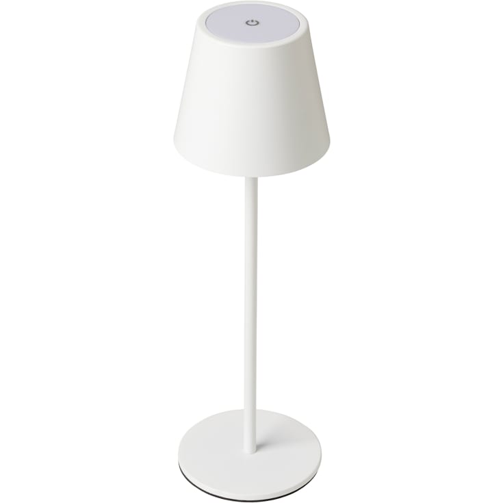 Nielsen Light One genopladelig bordlampe, hvid