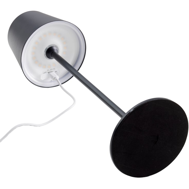 Nielsen Light One genopladelig bordlampe, sort