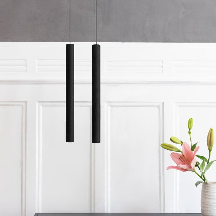 Umage Chimes Tall pendellampe, sort tre